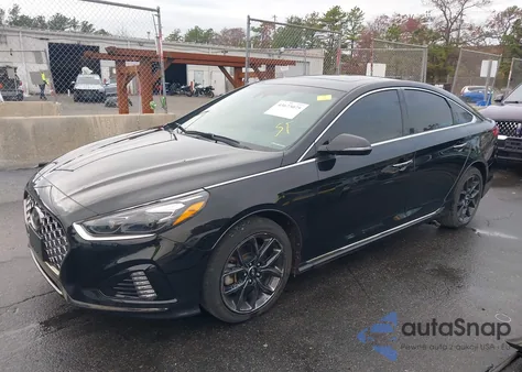 2018 Hyundai Sonata Limited 2.0T из США, поврежденный, VIN 5NPE34AB5JH659832